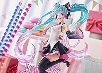 【中古】(未使用品)タイトー 初音ミク Birthday2021 AMP フィギュア～Happy Cat ver.～