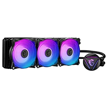 【中古】(未当て嵌める品)MSI MAG Core Liquid 360R V2 飾り気の無い水冷中央処理装置空調設備 LGA1700相応う FN1669 黒いこと