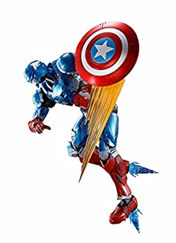 【中古】S.H.フィギュアーツ キャプテン・アメリカ (テック・オン アベンジャーズ) 約155mm PVC&ABS&ダイキャスト製 塗装済み可動フィギュア|COCOHOUSE