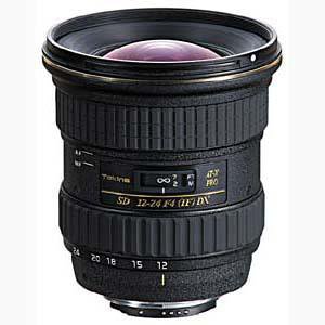 【中古】［状態良好］Tokina 超広角ズームレンズ AT-X 124 PRO DX 12-24mm F4 (IS) ASPHERICAL ニコン用 APS-C対応