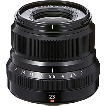 【中古】FUJIFILM X 交換レンズ フジノン 単焦点 準広角 コンパクト 23mm F2 防塵防滴耐低温 絞りリング ブラック F XF23MMF2 R｜COCOHOUSE