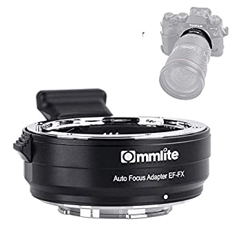 【中古】【国内正規品】 Commlite レンズマウントアダプター CM-EF-FX (キヤノンEFマウントレンズ &rarr; 富士フイルムXマウント変換） 電子接点付き｜COCOHOUSE