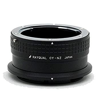 【中古】(未使用品)レイクォール マウントアダプター CY-NZ (レンズ)コンタックスヤシカ-(カメラ)ニコンZ (日本製) ブラック 586045｜COCOHOUSE