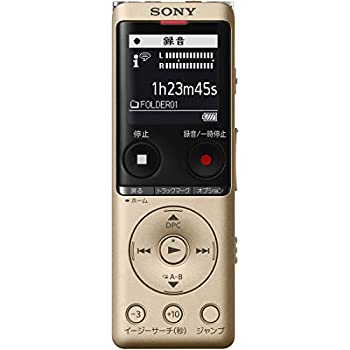【中古】(人並み外れたに好いたらしい)ソニー 集積回路リコーダー 4GB 薄型・軽さ／Sマイクロホン・取り合わせ ／ 最高限度22第四次元年代順の継続当てはめる せつ然たる発声役立つこと積み上げる ゴールド ICD-UX570F N