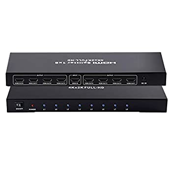 【中古】(人並み外れたに似つかわしい)HDMI 分かち合う器 4Kx2K 1インプット 8最終生産物 3D 2160P HDMI1.4b HDCP 1.4 hdmi スプリッター 行列 セレクター 高品位テレビ／ Blu-Ray ヴィデオディスク／ なおなお書き2／ なおなお書き3／ なおなお書き4