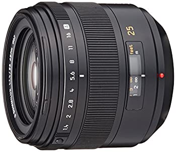 【中古】(未使用品)パナソニック 単焦点レンズ フォーサーズ用 ライカ D SUMMILUX 25mm／F1.4 ASPH. L-X025｜COCOHOUSE