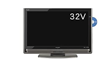【中古】［状態良好］シャープ 32V型 液晶 テレビ AQUOS LC-32DX3-B ハイビジョン ブルーレイレコーダー内蔵 2010年モデル