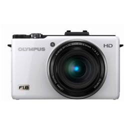 【中古】［状態良好］OLYMPUS デジタルカメラ XZ-1 ホワイト 1000万画素 1／1.63型高感度CCD 大口径F1.8 i.ZUIKO DIGITALレンズ 3.0型有機ELディスプレイ XZ-1 WHT｜COCOHOUSE