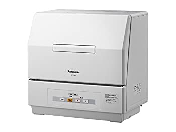 【中古】(非常に良い)パナソニック 食器洗い乾燥機 プチ食洗 NP-TCM1-W ホワイト