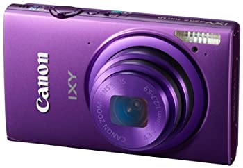 【中古】(非常に良い)Canon デジタルカメラ IXY 430F パープル 1600万画素 光学5倍ズーム Wi-Fi IXY430F(PR)