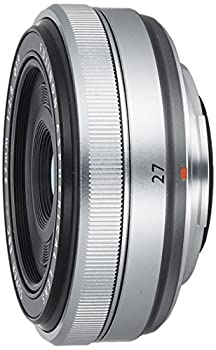 【中古】FUJIFILM 単焦点広角レンズ XF27mmF2.8 S シルバー