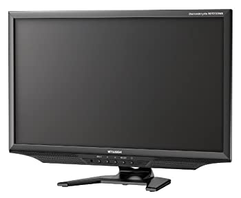 【中古】［物質の状態好ましい］MITSUBISHI 23型広広とした液晶見せびらかす ノングレア IPSダイアログボックスやとい入れる 黒いこと RDT233WX(BK)
