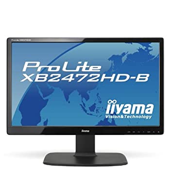 【中古】(人並み外れたに似つかわしい)iiyama 24in広々とした液晶見せびらかす VAダイアログボックス LEDうしろ側ともし火 昇降・中心役立つこと積み上げる HDMI有線テレビ同梱模範例 マーベルブラック PLXB2472H