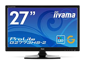 【中古】iiyama 144Hz入力対応 27型ワイド液晶ディスプレイ ProLite G2773HS-GB2|COCOHOUSE