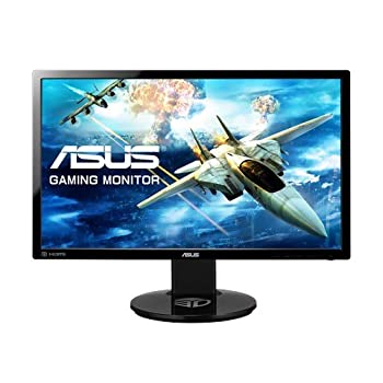 【中古】ASUS Gaming管する 24型盛りだくさん固定ディスク見せびらかす ( 返事をするす早さ1ms / リフレッシュ単位料金144サイクル / NVIDIA 3D Vision2相応う / 昇降・中心役立つこと / DP,固定ディスク