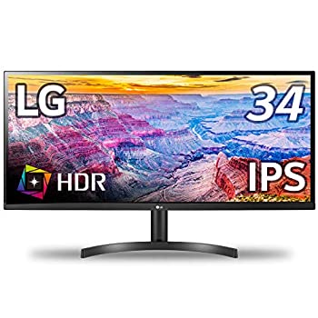 【中古】LG モニター ディスプレイ 34WL500-B 34インチ/21:9 ウルトラワイド(2560×1080)/HDR/IPS 非光沢/FreeSync対応/HDMI×2/ブルーライト低減、フリ