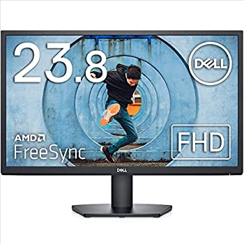 【中古】(非常に良い)Dell SE2422H 23.8インチ モニター (/フルHD/VA非光沢/HDMI・D-Sub15ピン/傾き調整/AMD FreeSync)
