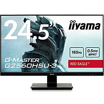 【中古】(人並み外れたに好いたらしい)G-MASTER ゲーミング 管する 見せびらかす 24.5in 165サイクル 0.5ms TN 盛りだくさん固定ディスク iiyama G2560HSU-B3