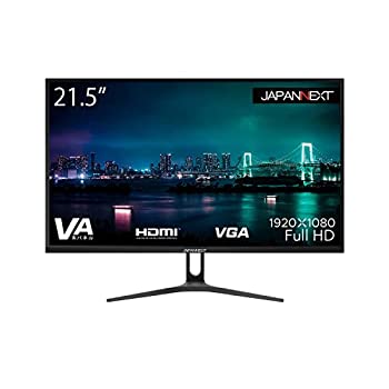 【中古】(非常に良い)JAPANNEXT 21.5型 フルHD(1920x1080) 液晶モニター JN-V2150FHD HDMI VGA