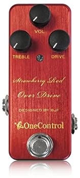【中古】(非常に良い)One Control ワンコントロール エフェクター オーバードライブ Strawberry Red Over Drive