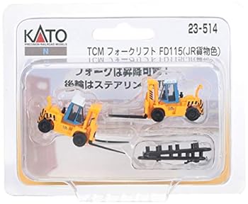 【中古】KATO Nゲージ TCMフォークリフト FD115 JR貨物色 23-514 鉄道模型用品
