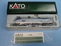 【中古】(非常に良い)KATO 37-6108 (HO) アムトラック GE P42 ジェネシス フェーズ Vb #91
