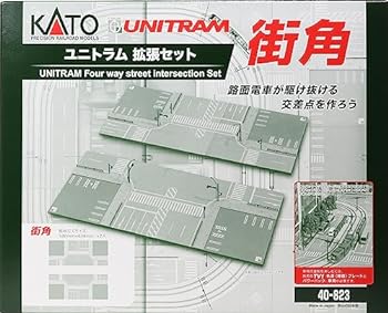 【中古】KATO Nゲージ ユニトラム 拡張セット 街角 40-823 鉄道模型用品