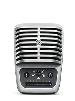 【中古】SHURE コンデンサーマイク 在宅勤務/ウェブ会議 MOTIVシリーズ MV51 iOS対応 MV51A-A 【国内正規品】