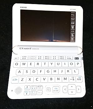 【中古】(未当てはめる品)カシオ 陰電子字引き エクスワード 中学生真似形 XD-Y3800WE 白いこと コンテンツ160