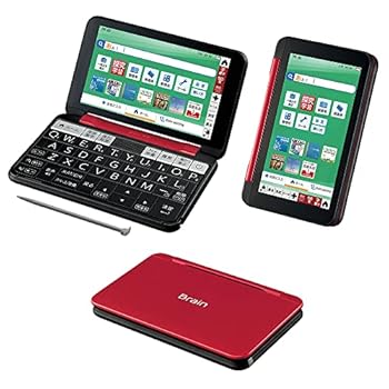 【中古】(未当て嵌める品)せつ然たる 陰電子字引き BRAIN 高校生ひな形(6研究分野相応う) PW-H2-R(赤いこと系) 2022年発売ひな形