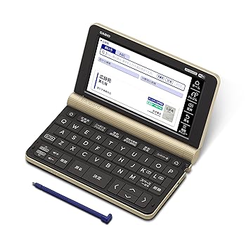 【中古】(未当て嵌める品)CASIO(カシオ) 陰電子字引き やって行く・一般教養 エクスワード XD-SX6510GD 160コンテンツ ゴールド XD-SXN651GD 書き割り