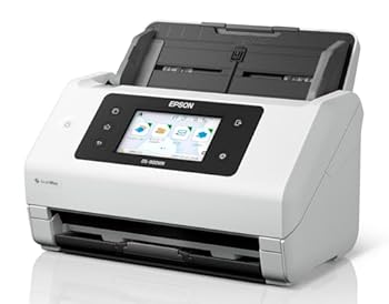 【中古】［状態良好］エプソン スキャナー DS-900WN A4シートフィードスキャナー（70枚/分、有線/無線LAN、4.3型タッチパネル）