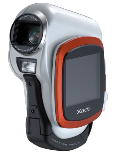 【中古】SANYO デジタルムービーカメラ Xacti DMX-CA6 オレンジ色 (遣って行く雨合羽)