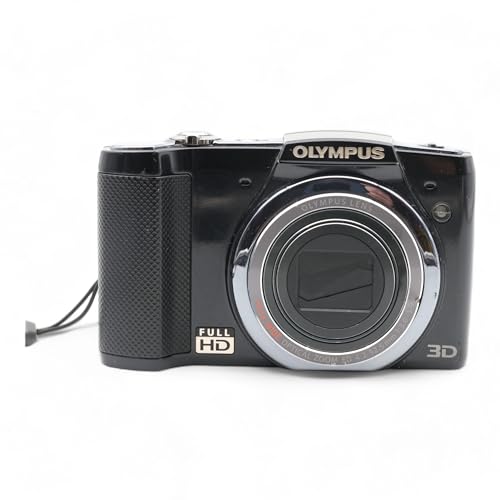 【中古】OLYMPUS デジタル写真機 SZ-20 黒いこと 1600万絵素 光学12.5倍望遠レンズ 広角24粍 3.0型液晶 3D写真絵役立つこと フルハイビジョンムービー SZ-20 BLK