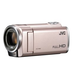 【中古】ビクター JVC SD対応 フルハイビジョンビデオカメラ（ピンクゴールド） GZ-E77-N