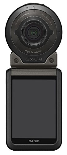 【中古】CASIO デジタルカメラ EXILIM EX-FR110HBK 暗闇を撮る 最高感度ISO51200 カメラ部+モニター(コントローラー)部セット EXFR110H ブラック
