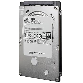 【中古】(非常に良い)東芝 2.5型HDD 5400rpm 7mm Hシリーズ ( SATA 6Gb/s / 500GB / 5400rpm / 8MB / 7mm ) MQ01ABF050