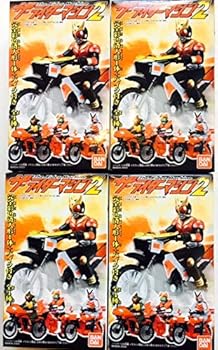 【中古】(人並み外れたに似つかわしい)ザ・ライダーマシン2 全4種 バンダイ【絶版品】食玩