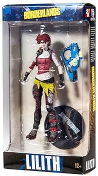 【中古】(非常に良い)ボーダーランズ/7インチ アクションフィギュア/リリス