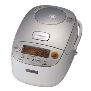 【中古】象印 炊飯器 圧力IH式 鉄器コート 5.5合炊き ホワイト NP-BG10-WA|COCOHOUSE