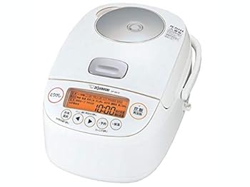 【中古】(非常に良い)象印 圧力IH炊飯ジャー(5.5合炊き) ホワイト ZOJIRUSHI 極め炊き NP-BK10-WA|COCOHOUSE