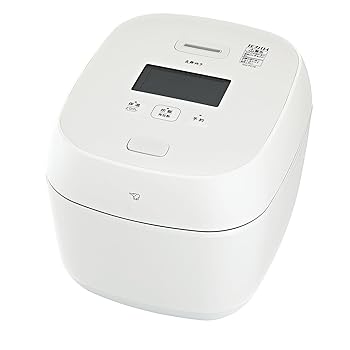 【中古】象印 炊飯器 1升（10合） 炎舞炊き 翦断応力IH手合い 日本製 毎回のお取りつくろう五線譜2点 絹白 NW-FC18-WZ