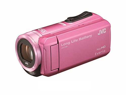 【中古】JVC KENWOOD JVC テレビカメラ EVERIO 内蔵記憶装置32GB サクラ色 GZ-F100-P