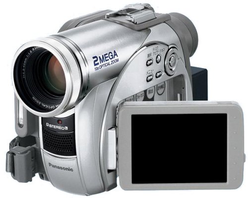 【中古】［状態良好］パナソニック DVDビデオカメラ VDR-M95-S
