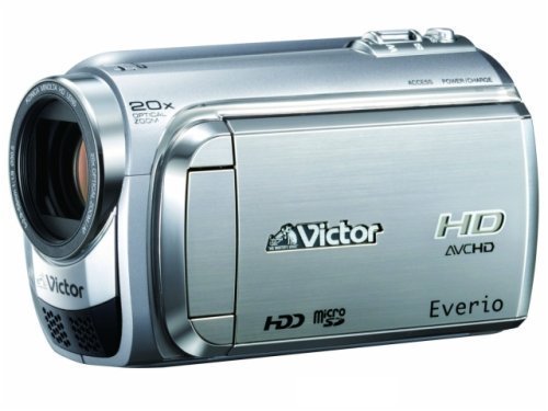 【中古】［状態良好］JVCケンウッド ビクター 60GBハードディスクムービー シルバ- GZ-HD300-S