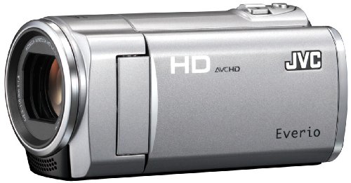 【中古】(非常に良い)JVCケンウッド JVC 8GBフルハイビジョンメモリームービー プレシャスシルバー GZ-HM450-S