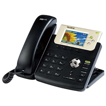 【中古】Yealink SIP相応うIP電話 パウダーコンパクト色合い液晶IP商行為電話機 SIP-T32G