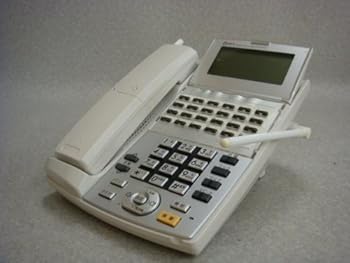 【中古】NX-(24)CCLSTEL-(1)(W) NTT NX 24ボタンカールコードレススター電話 [執務室設備] 商行為電話機