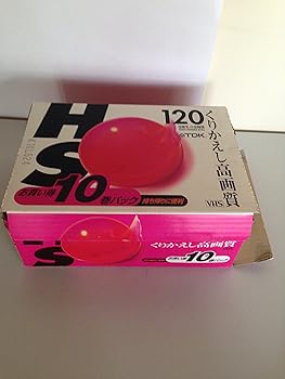 【中古】(非常に良い)TDK VHS スタンダード 120分録画 10本パック [T-120HSUX10BP]