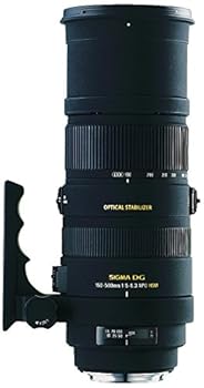 【中古】(人並み外れたに好いたらしい)シグマ(Sigma) SIGMA 超望遠望遠レンズ APO 150-500粍 F5-6.3 DG os HSM キヤノン用 フルサイズ相応う 737542